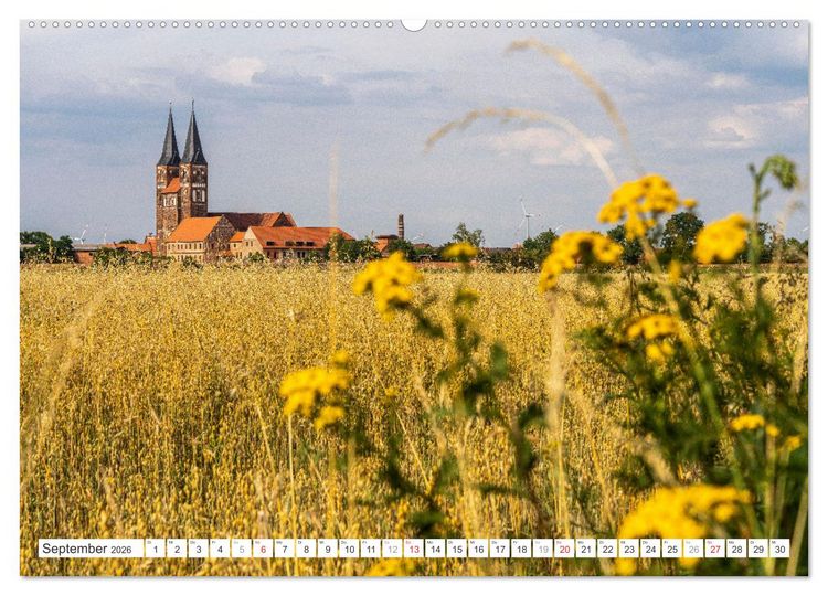 Produktbild: Deutsche Bundesl&auml;nder - Sachsen-Anhalt (hochwertiger Premium Wandkalender 2026 DIN A2 quer), Kunstdruck in Hochglanz