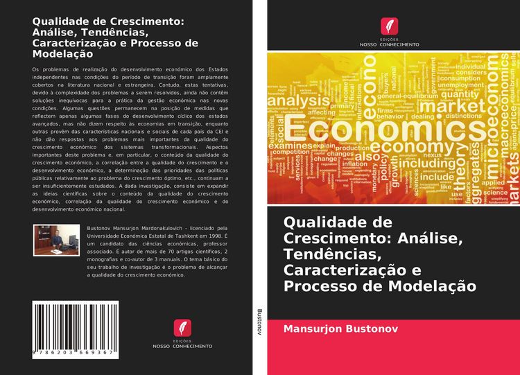 Produktbild: Qualidade de Crescimento: An&aacute;lise, Tend&ecirc;ncias, Caracteriza&ccedil;&atilde;o e Processo de Modela&ccedil;&atilde;o