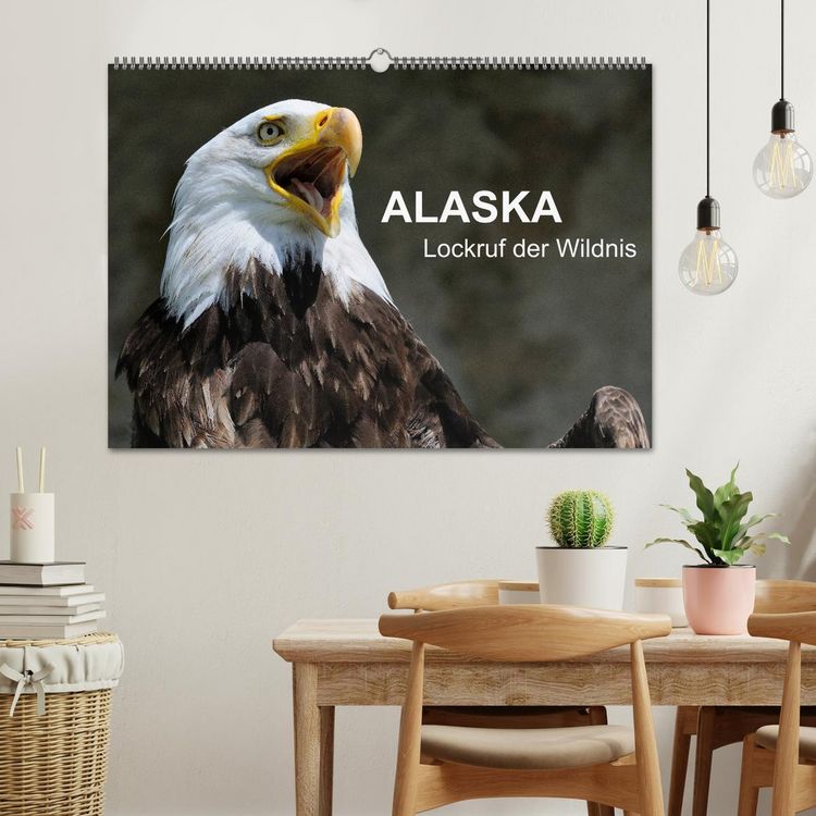 Produktbild: Alaska - Lockruf der Wildnis (Wandkalender 2026 DIN A2 quer), CALVENDO Monatskalender