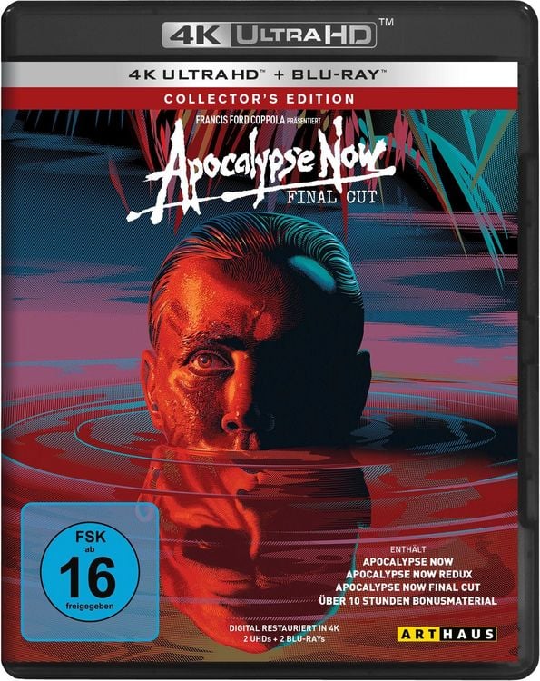 Produktbild: Apocalypse Now / The Final Cut / Collector's Edition / (2 4K Ultra HD) (+ 2 Blu-ray 2D)