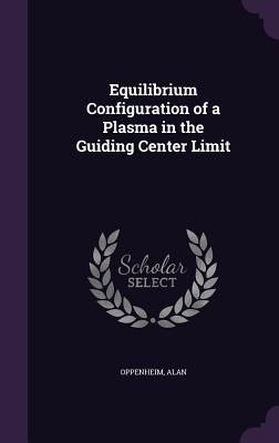 Produktbild: Equilibrium Configuration of a Plasma in the Guiding Center Limit