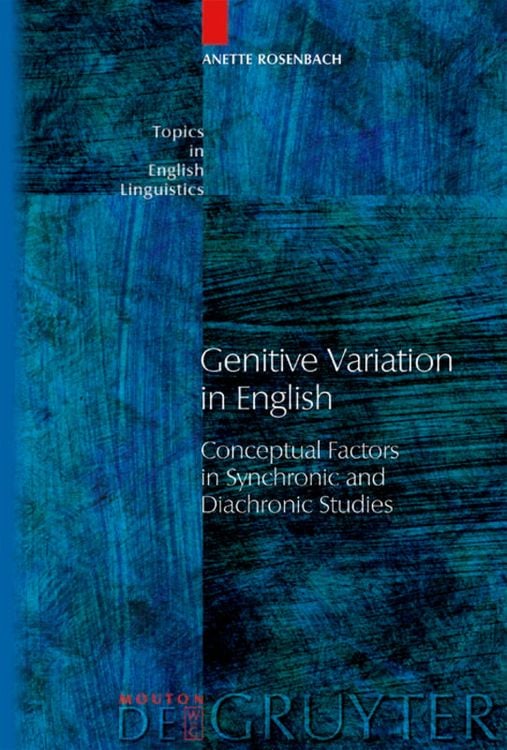 Bild vom Artikel Genitive Variation in English vom Autor Anette Rosenbach