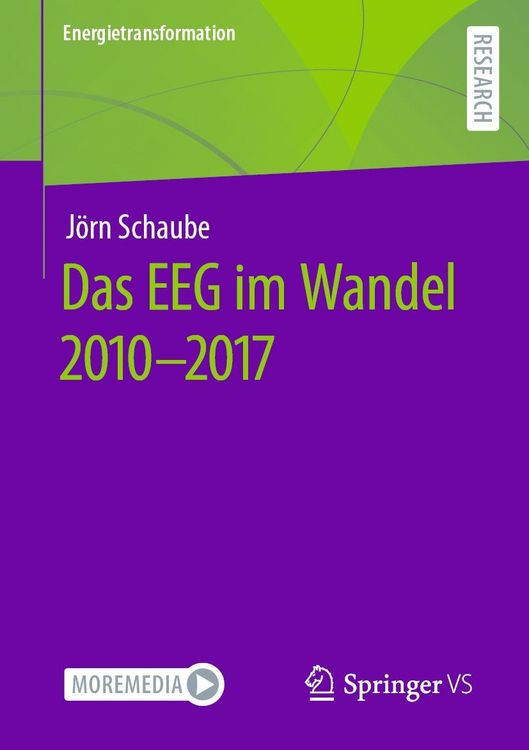 Produktbild: Das EEG im Wandel 2010 - 2017