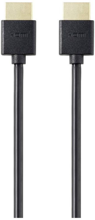 Produktbild: SpeaKa Professional HDMI Anschlusskabel HDMI-A Stecker, HDMI-A Stecker 3.00 m Schwarz 8K UHD, Flexibel HDMI-Kabel SP-11004220