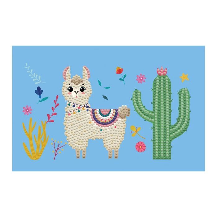 Produktbild: DOTZIES BY DIAMOND DOTZ - Diamond Painting Etui Llama