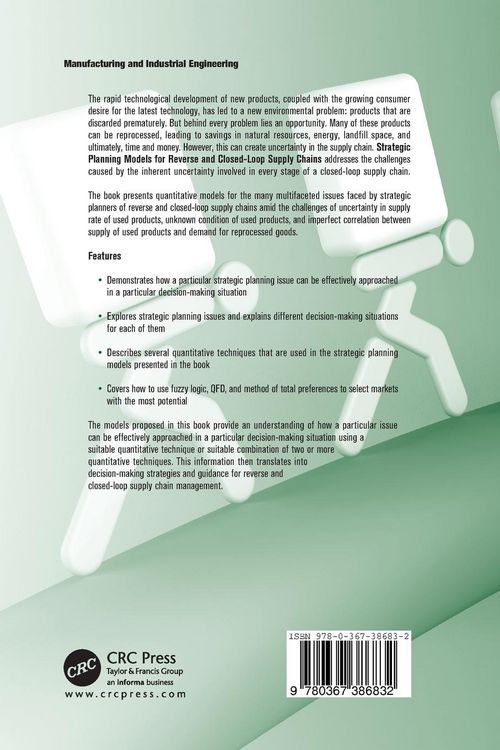 Produktbild: Strategic Planning Models for Reverse and Closed-Loop Supply Chains