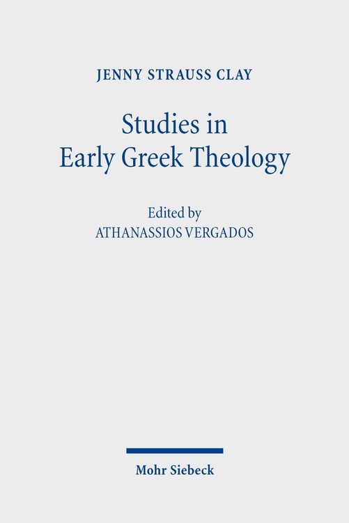 Produktbild: Studies in Early Greek Theology