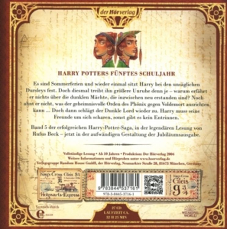 Produktbild: Harry Potter und der Orden des Phönix