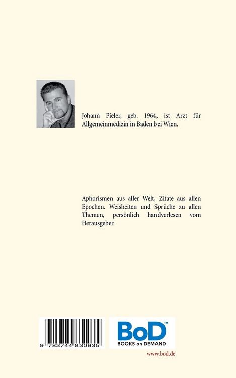 Produktbild: Zitate Spr&uuml;che Weisheiten