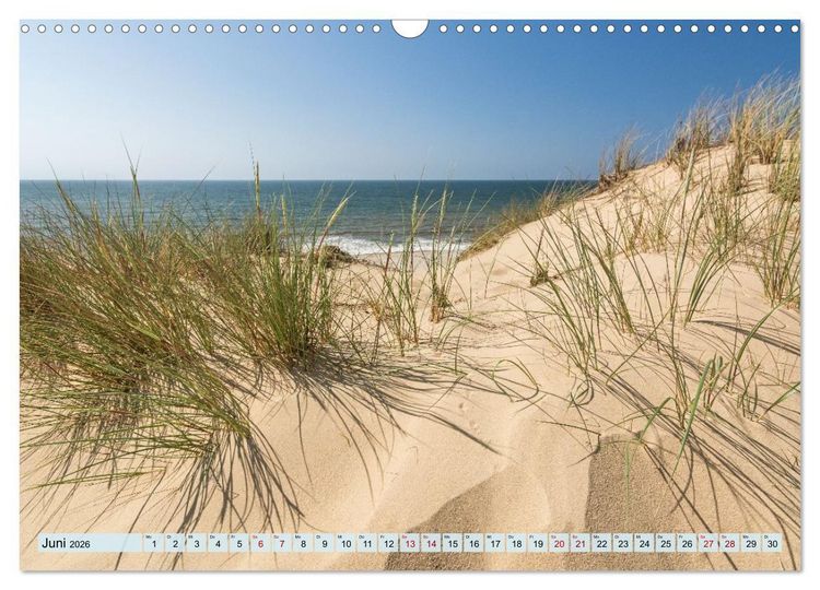 Produktbild: Sehnsuchtsorte in Norddeutschland (Wandkalender 2026 DIN A3 quer), CALVENDO Monatskalender