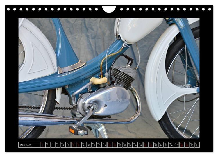 Produktbild: NSU Quickly - Mein Moped (Wandkalender 2026 DIN A4 quer), CALVENDO Monatskalender