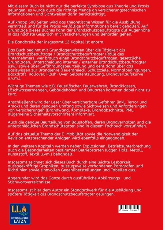 Produktbild: Der Brandschutzbeauftragte in Theorie und Praxis