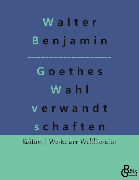 Produktbild: Goethes Wahlverwandtschaften