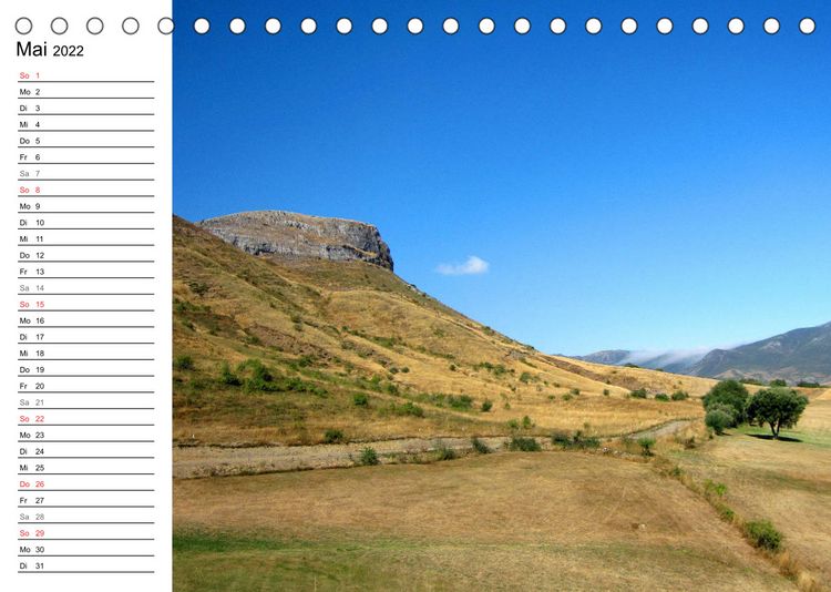 Produktbild: Jakobsweg - Camino San Salvador (Tischkalender 2022 DIN A5 quer)