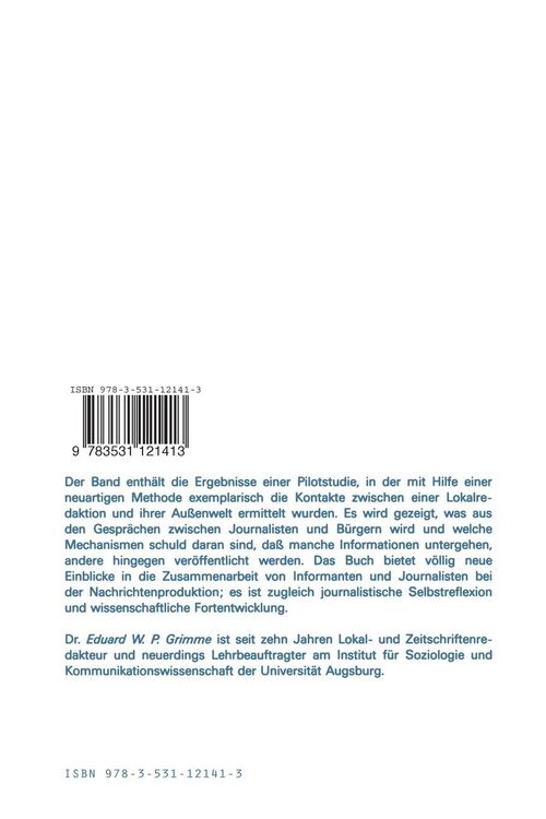 Produktbild: Zwischen Routine und Recherche