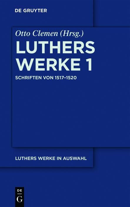 Produktbild: Schriften von 1517-1520