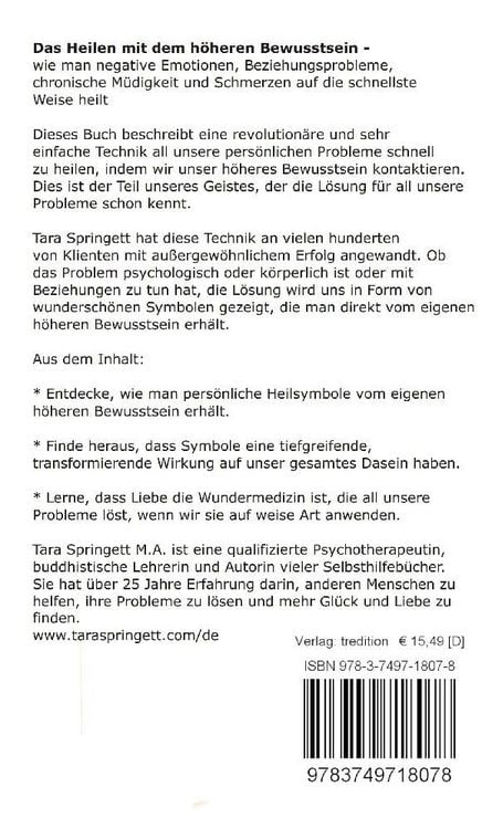 Produktbild: Das Heilen mit dem h&ouml;heren Bewusstsein