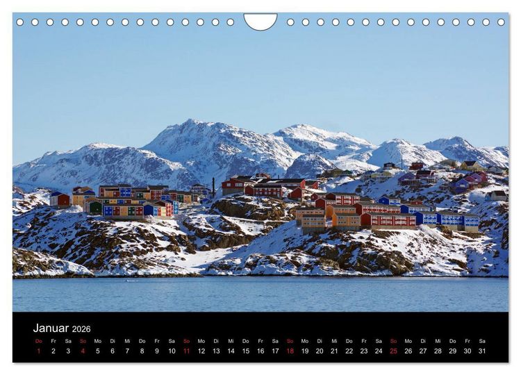 Produktbild: Gr&ouml;nland - Der wilde, wei&szlig;e Westen (Wandkalender 2026 DIN A4 quer), CALVENDO Monatskalender