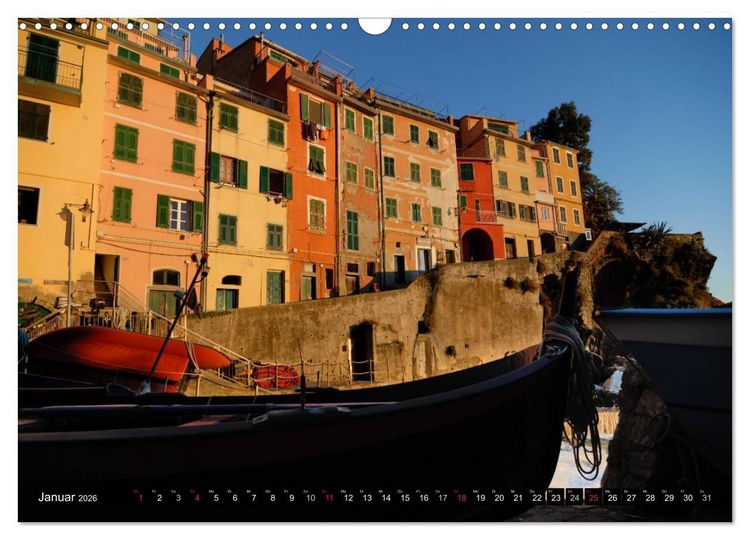 Produktbild: Cinque Terre (Wandkalender 2026 DIN A3 quer), CALVENDO Monatskalender