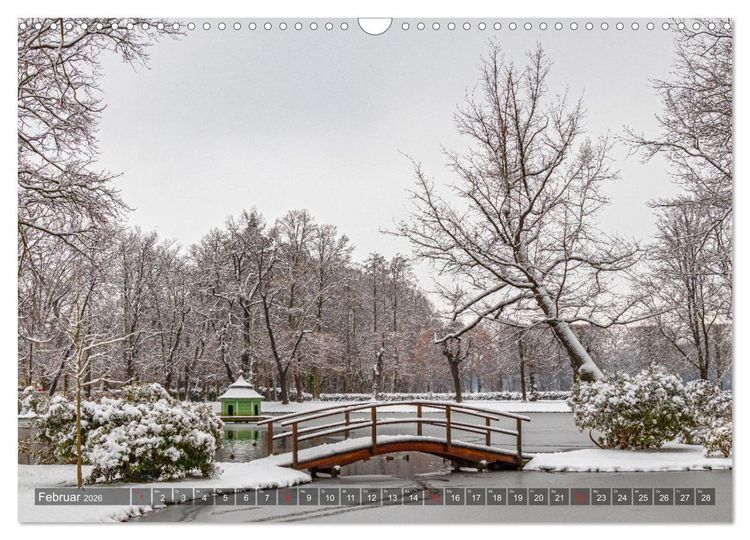 Produktbild: Barockgarten Zabeltitz (Wandkalender 2026 DIN A3 quer), CALVENDO Monatskalender