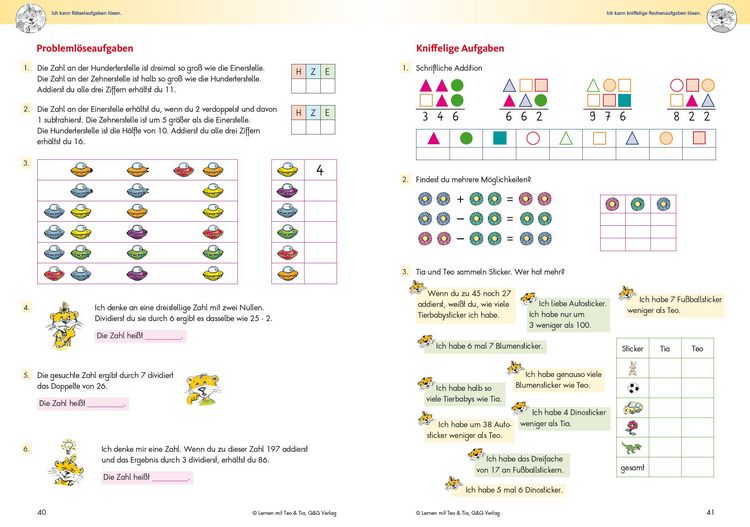 Produktbild: Lernen mit Teo und Tia Mathematik - 3. Klasse Volksschule