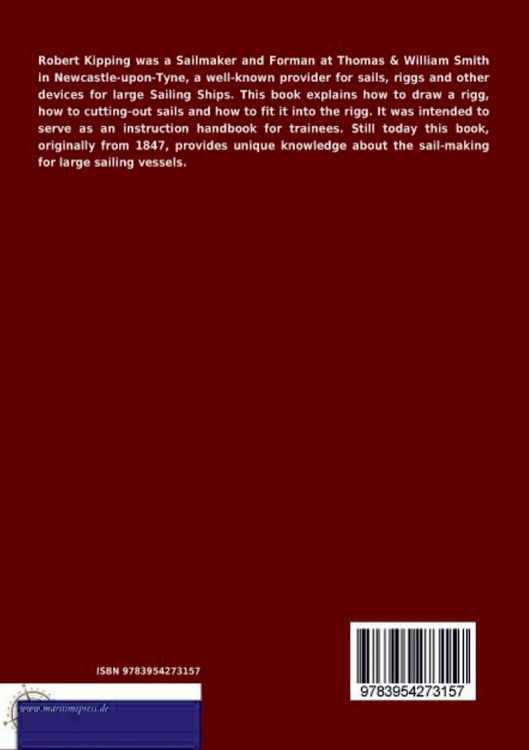 Produktbild: The Elements of Sailmaking for Historic Ships