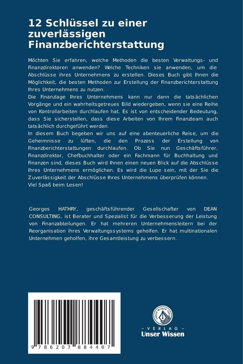 Produktbild: 12 Schl&uuml;ssel zu einer zuverl&auml;ssigen Finanzberichterstattung