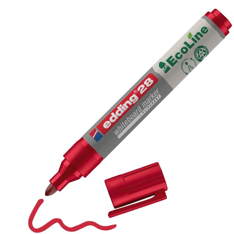 Produktbild: Edding 28 4-28002 Whiteboardmarker Rot