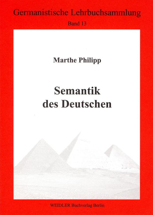 Produktbild: Semantik des Deutschen