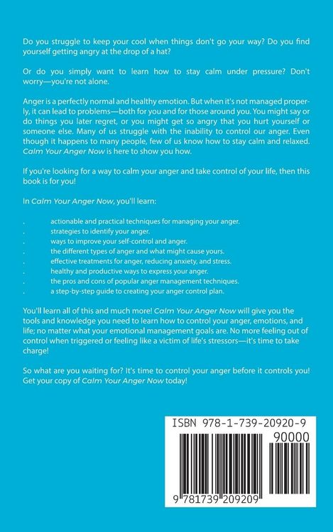 Produktbild: Calm Your Anger Now