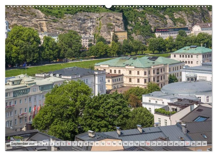 Produktbild: SALZBURG Blicke auf die Mozartstadt (hochwertiger Premium Wandkalender 2026 DIN A2 quer), Kunstdruck in Hochglanz