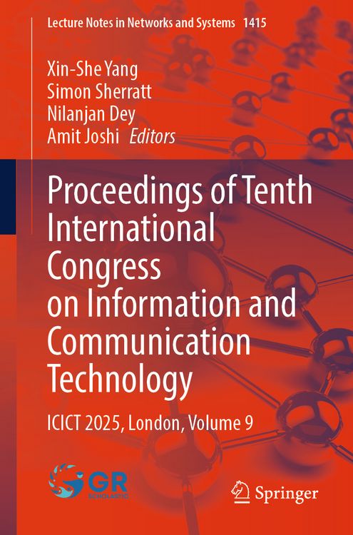 Produktbild: Proceedings of Tenth International Congress on Information and Communication Technology