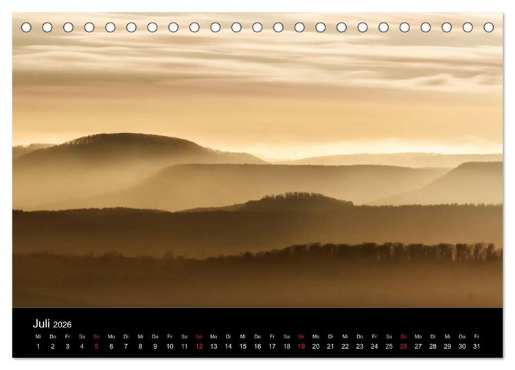 Produktbild: Schwabens Sch&ouml;nheit (Tischkalender 2026 DIN A5 quer), CALVENDO Monatskalender