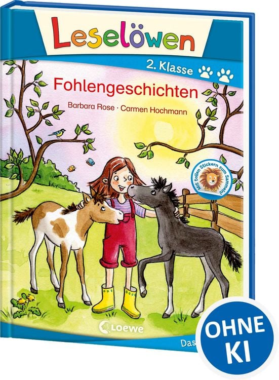 Produktbild: Lesel&ouml;wen 2. Klasse - Fohlengeschichten