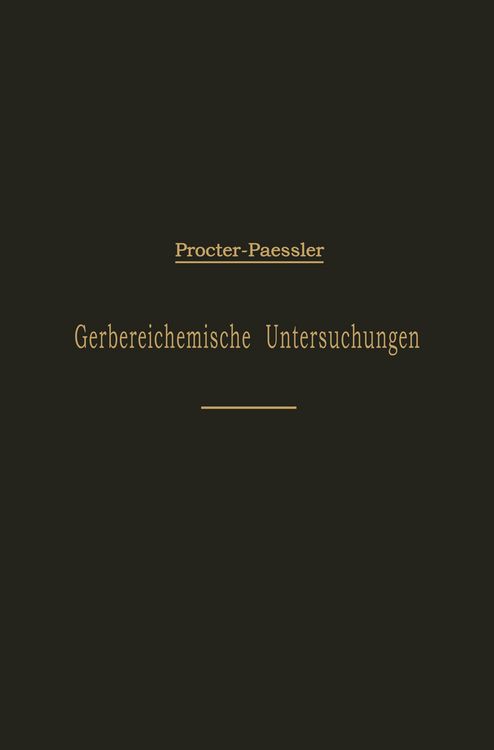 Produktbild: Leitfaden f&uuml;r gerbereichemische Untersuchungen