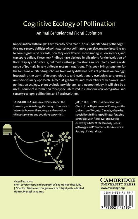 Produktbild: Cognitive Ecology of Pollination