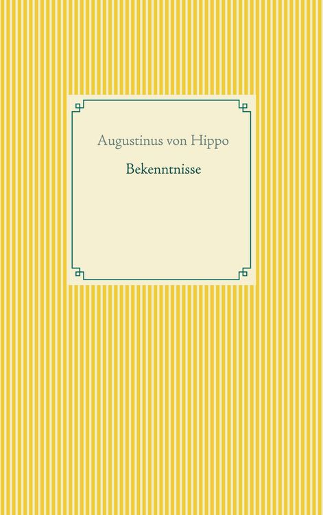 Produktbild: Bekenntnisse