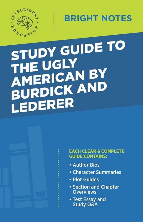 Produktbild: Study Guide to The Ugly American by Burdick and Lederer