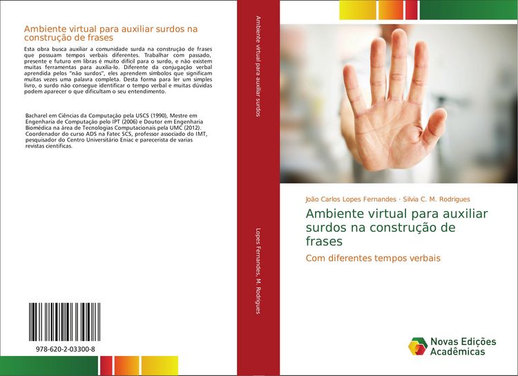 Produktbild: Ambiente virtual para auxiliar surdos na constru&ccedil;&atilde;o de frases