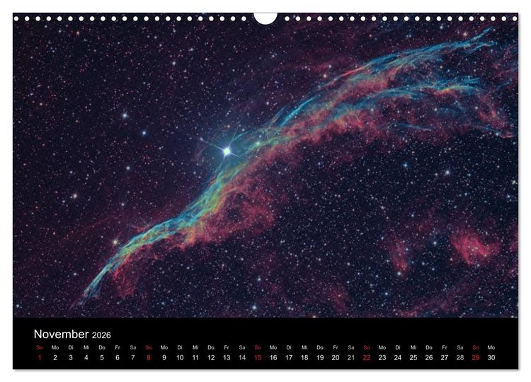 Produktbild: Die Galaxie im Garten (Wandkalender 2026 DIN A3 quer), CALVENDO Monatskalender