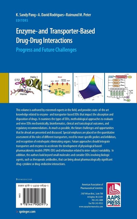Produktbild: Enzyme- and Transporter-Based Drug-Drug Interactions