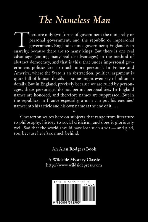 Produktbild: A Miscellany of Men by G. K. Chesterton, Literary Collections, Essays