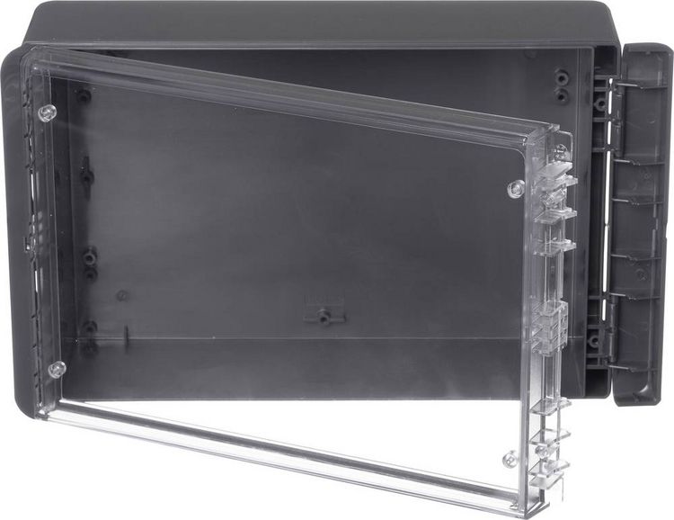 Produktbild: Bopla Bocube B 261709 PC-V0-G-7024 96026334 Outdoor-Geh&auml;use 170 x 271 x 90 Polycarbonat V0 Graphitgrau (RAL 7024) 1 St.