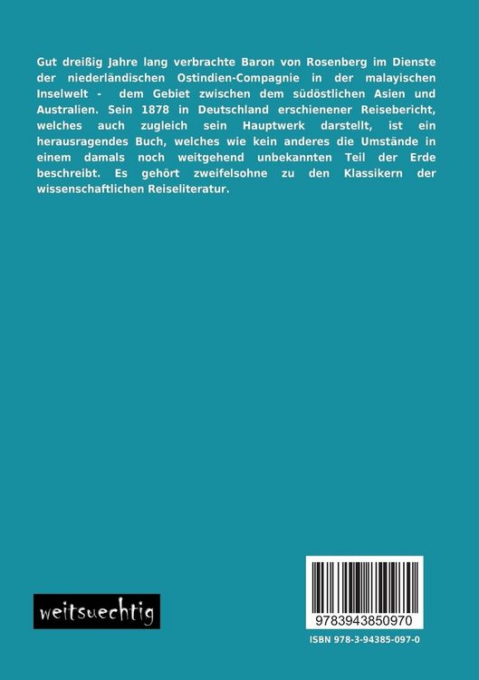 Produktbild: Der Malayische Archipel