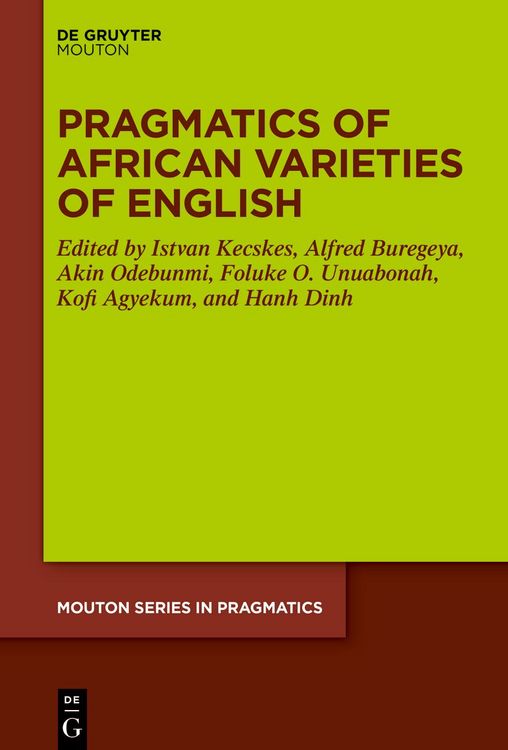 Produktbild: Pragmatics of African Varieties of English