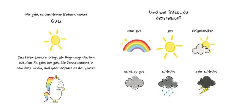 Produktbild: Alle meine Gef&uuml;hle &ndash; Emotionen kennenlernen mit dem kleinen Einhorn