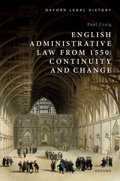 Produktbild: English Administrative Law from 1550