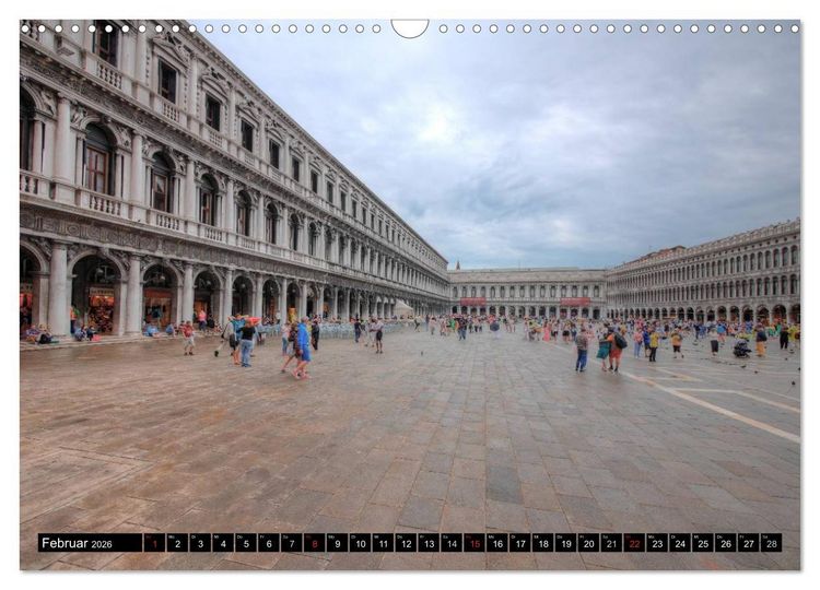 Produktbild: Venedig - Der andere Blick (Wandkalender 2026 DIN A3 quer), CALVENDO Monatskalender