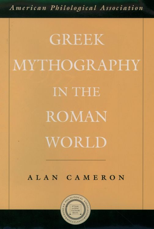 Produktbild: Greek Mythography in the Roman World