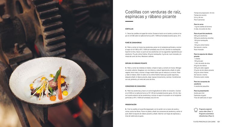 Produktbild: Cocina con estrella al horno de vapor